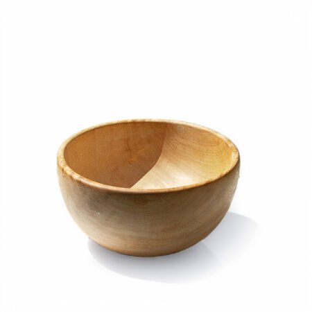 Wooden salad bowl