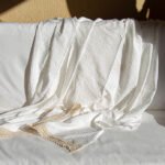 White bed Throw