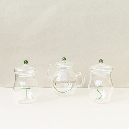 BOROSILICATE TEA SET