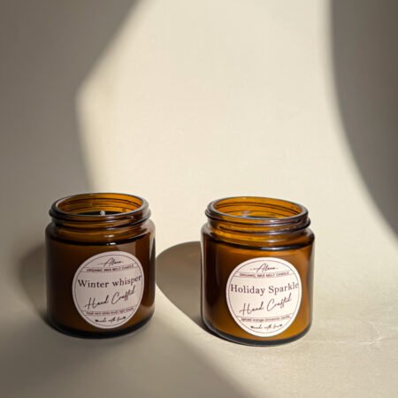 Organic Soy & Coconut Wax Scented Candle