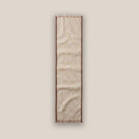 TWO-FACED LINEN TABLE RUNNER